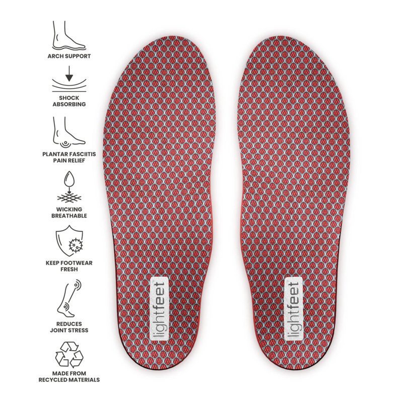 UnisexLightfeetActiveSupportModerateArchInsole 4