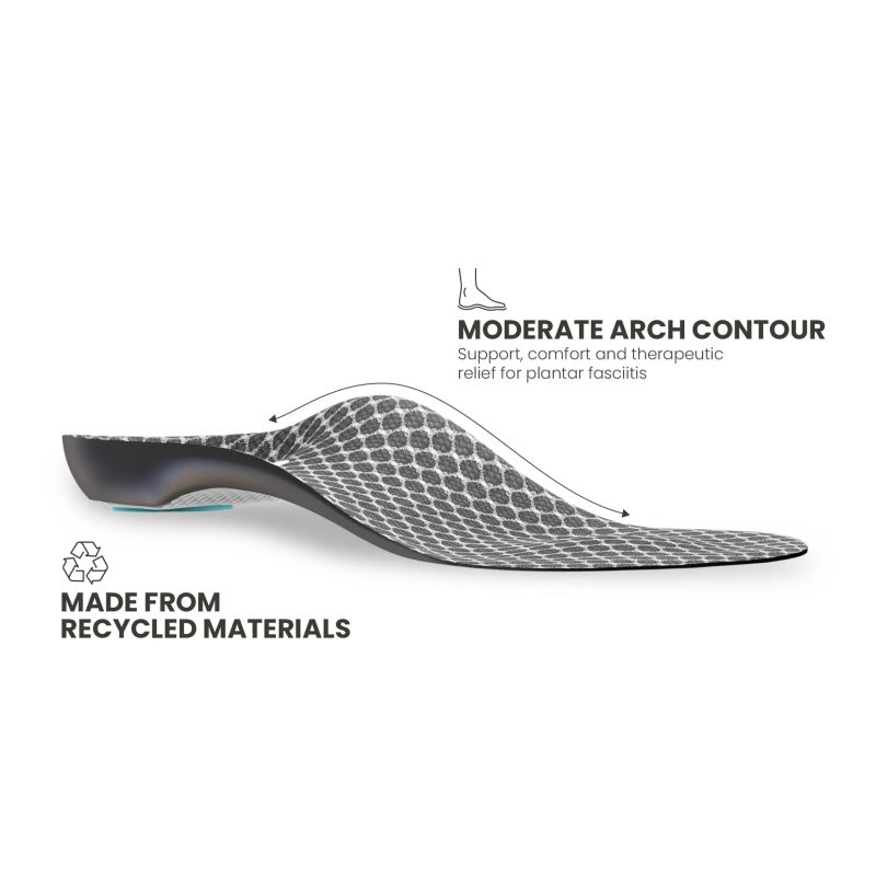 UnisexLightfeetPlantarFasciitisModerateArchInsole 3