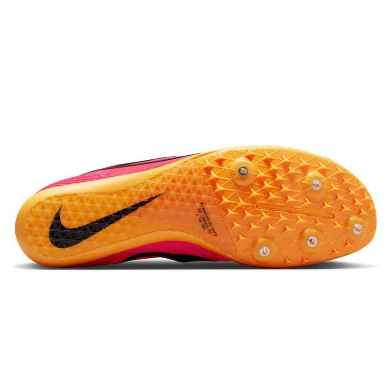 UnisexNikeZoomMamba6 HyperPink LaserOrange Black 4