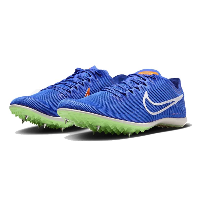 UnisexNikeZoomMamba6 RacerBlue LimeBlast SafetyOrange White 3