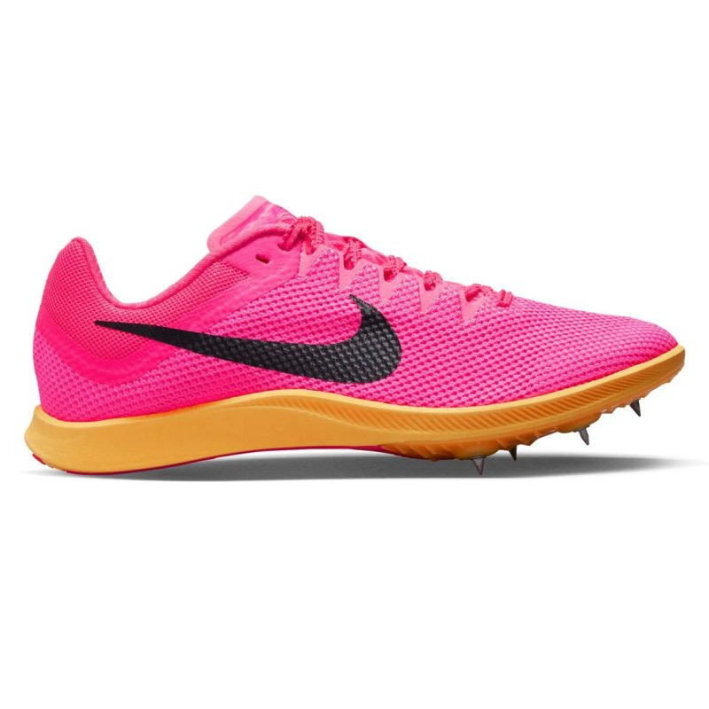 UnisexNikeZoomRivalDistance HyperPink Black LaserOrange