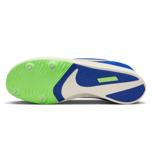 UnisexNikeZoomRivalDistance RacerBlue LimeBlast SafetyOrange White 4