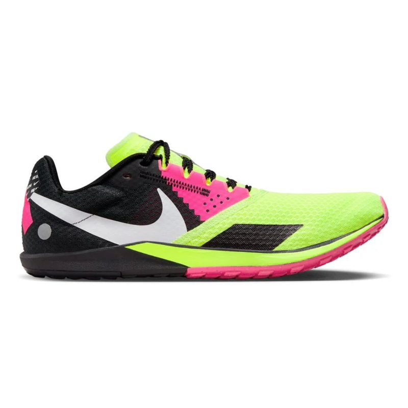 UnisexNikeZoomRivalWaffle6 Volt White Black HyperPink