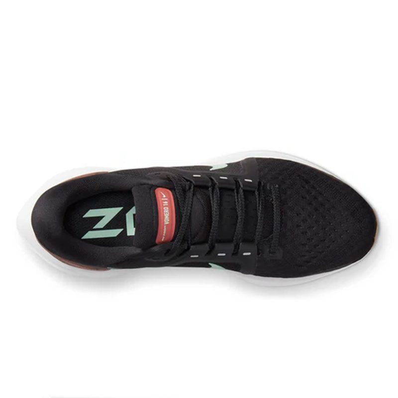 Women sNikeAirZoomVomero16 Black MintFoam 2d8a0bc6 1647 4b1c 9336 f5e8d0238a68