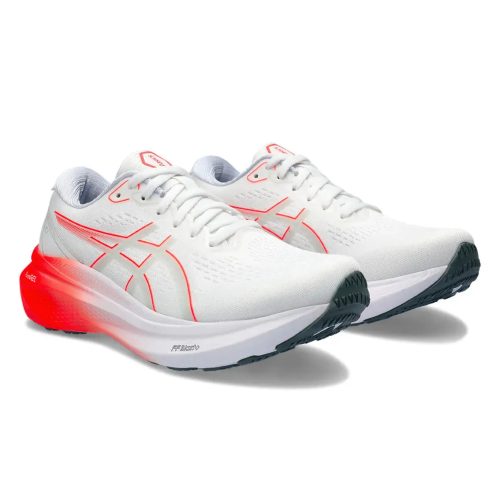 WomensASICSGEL Kayano30 White SunriseRed 3