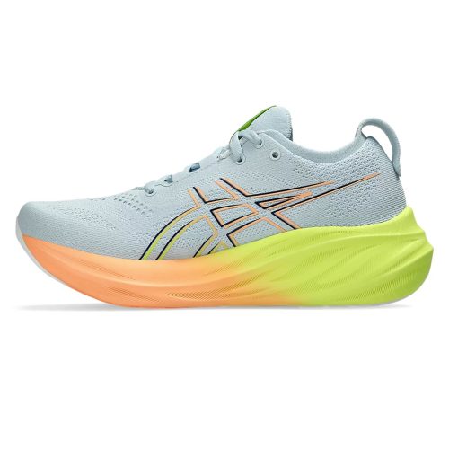 WomensASICSGel Nimbus26Paris CoolGrey SafetyYellow 3