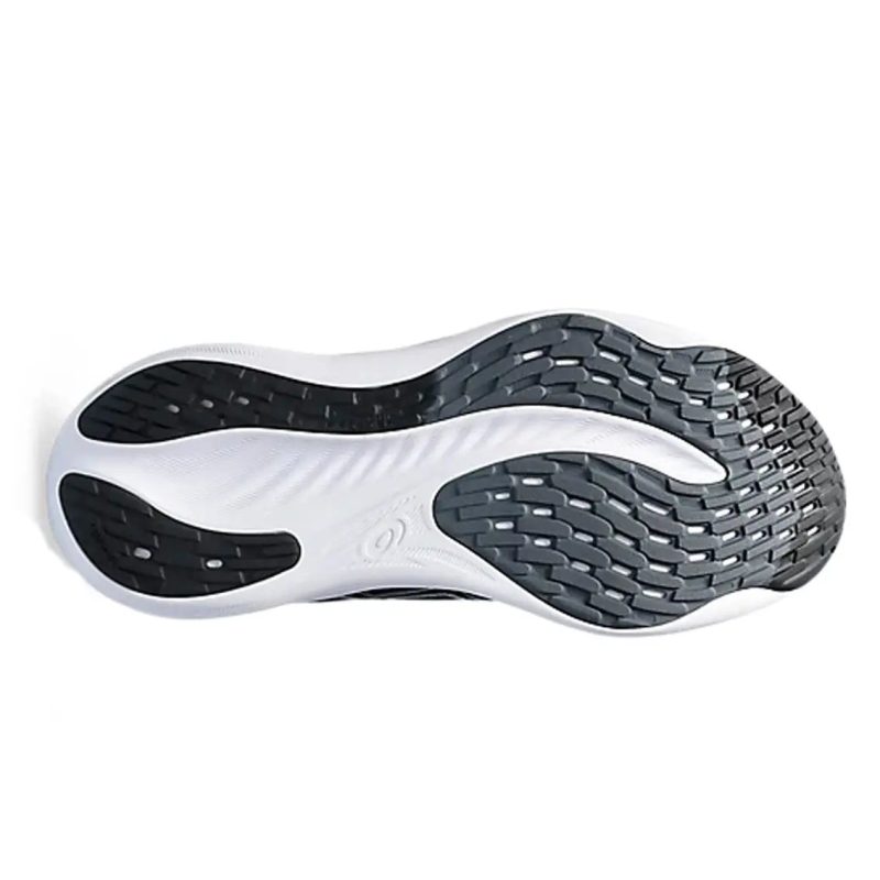 WomensASICSGel Nimbus26 Wide Black GraphiteGrey 4