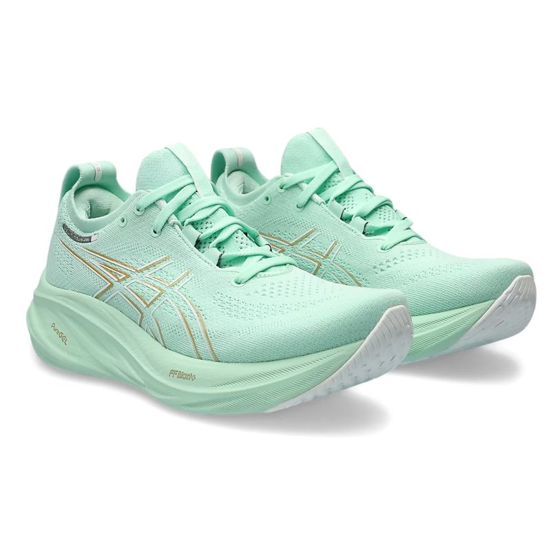 WomensASICSGel Nimbus26 Wide MintTint PaleMint 3