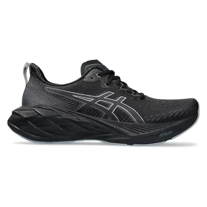 WomensASICSNovablast4 Black GraphiteGrey 1