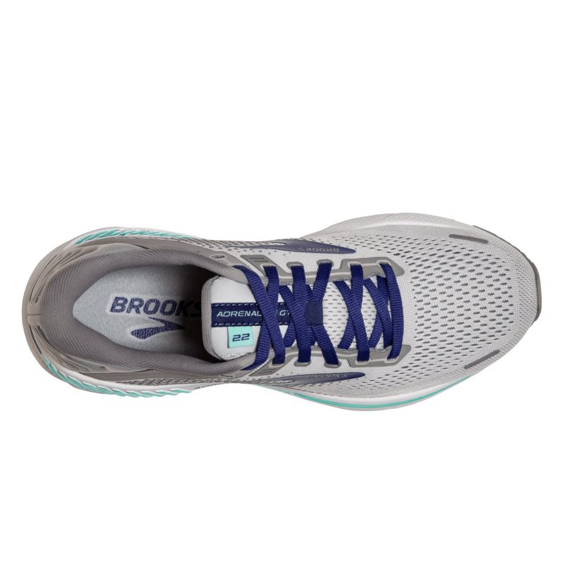 WomensBrooksAdrenalineGTS22 Alloy Blue Green 2