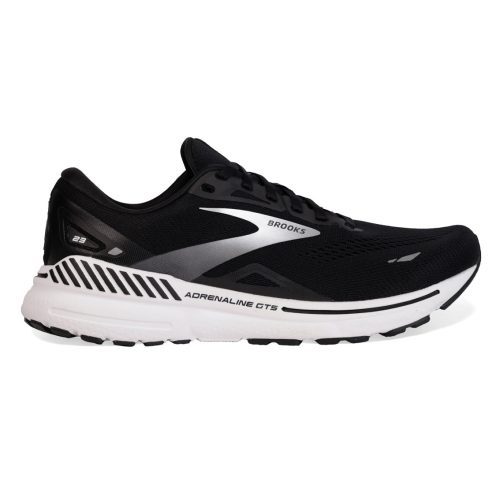 WomensBrooksAdrenalineGTS23 Black White 1 f72a2908 2414 44b3 a4fb 2f291b3e38a5