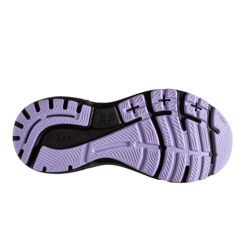 WomensBrooksAdrenalineGTS23 Grey Black Purple 4