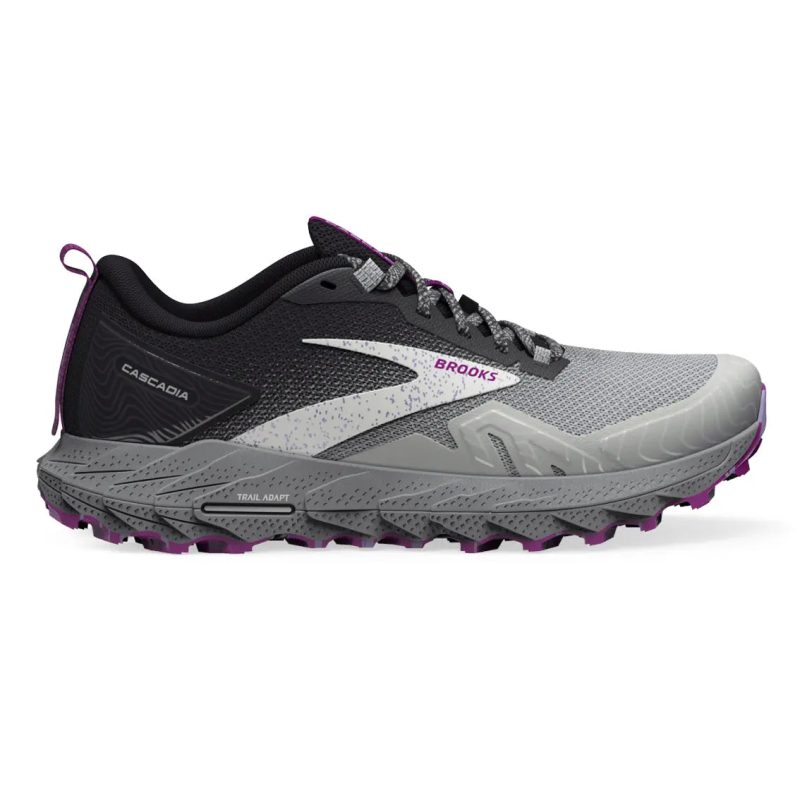 WomensBrooksCascadia17 Oyster BlackenedPearl Purple 1