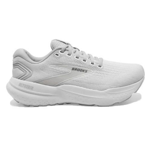 WomensBrooksGlycerin21 White Grey 1