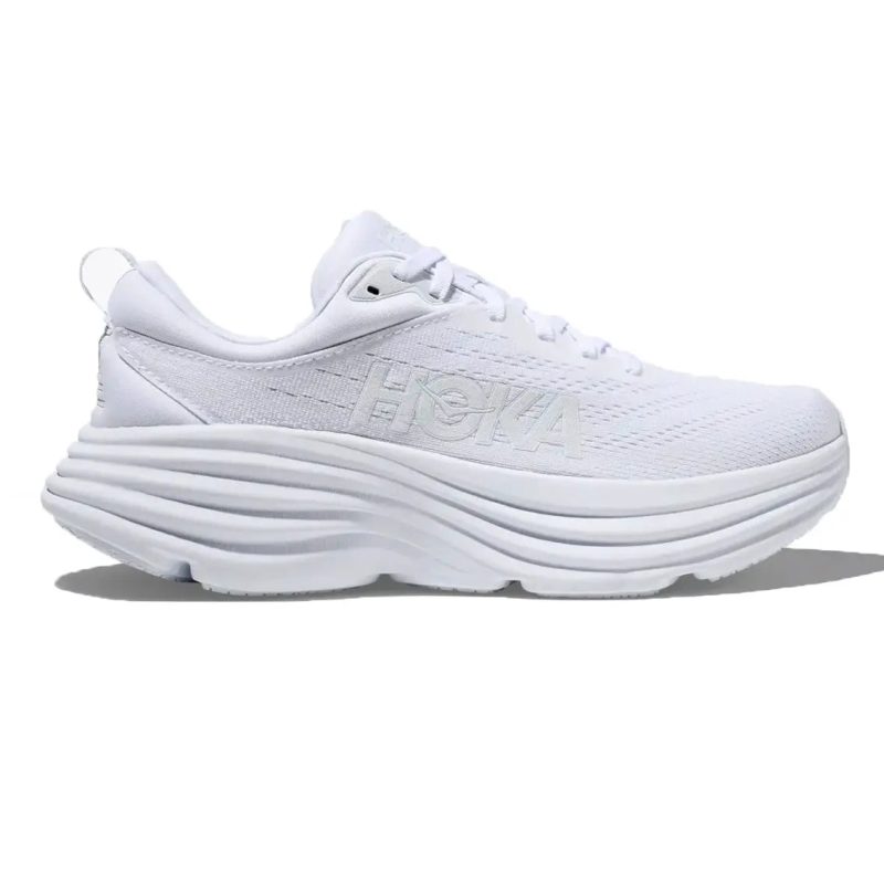 WomensHokaBondi8 White White