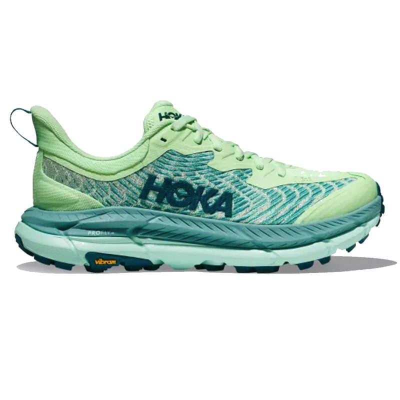 WomensHokaMafateSpeed4 LimeGlow OceanMist 1