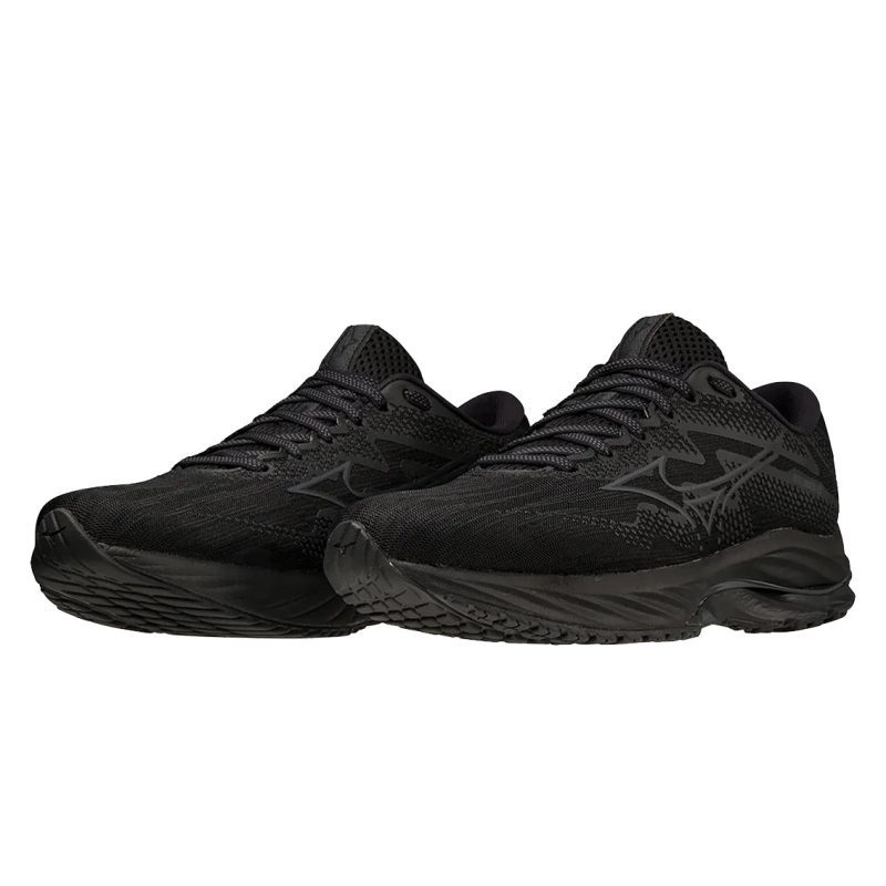 WomensMizunoWaveRider27 Black 3