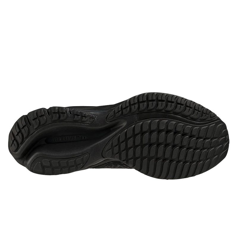 WomensMizunoWaveRider27 Black 4