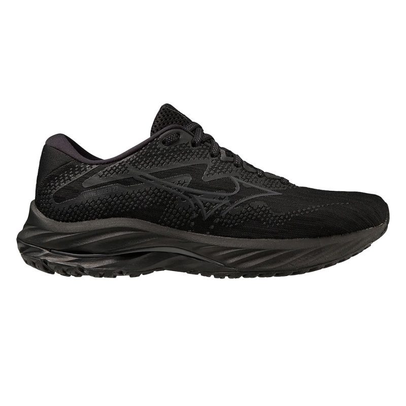 WomensMizunoWaveRider27 Black 02f5ed84 c3dc 492f bc82 fc83451ad859