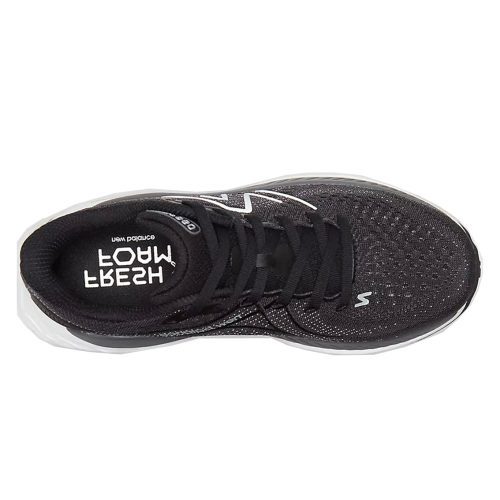 WomensNewBalanceFreshFoamX860v13 Black White 2