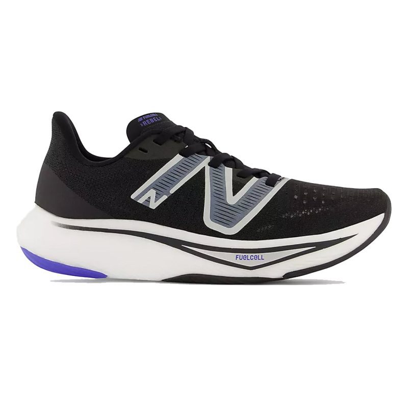 WomensNewBalanceFuelcellRebelv3 Blackwithauraandvibrantspringglo 1