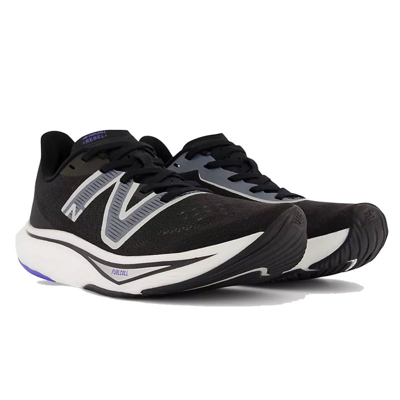 WomensNewBalanceFuelcellRebelv3 Blackwithauraandvibrantspringglo 3