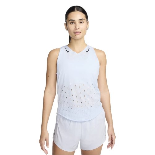 WomensNikeAeroswiftDriFitADVSinglet FootballGrey