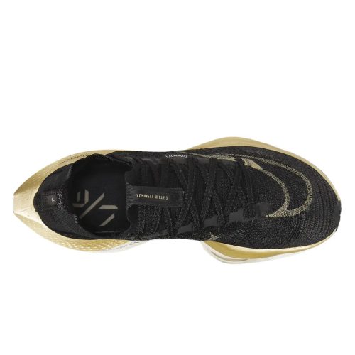 WomensNikeAirZoomAlphaflyNext 2 Black Sail Gold 2