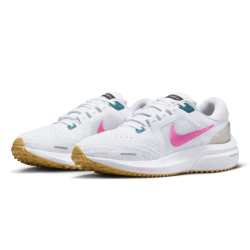 WomensNikeAirZoomVomero16 White PinkSpell NoiseAqua 3