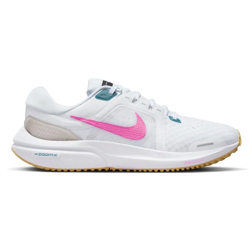 WomensNikeAirZoomVomero16 White PinkSpell NoiseAqua