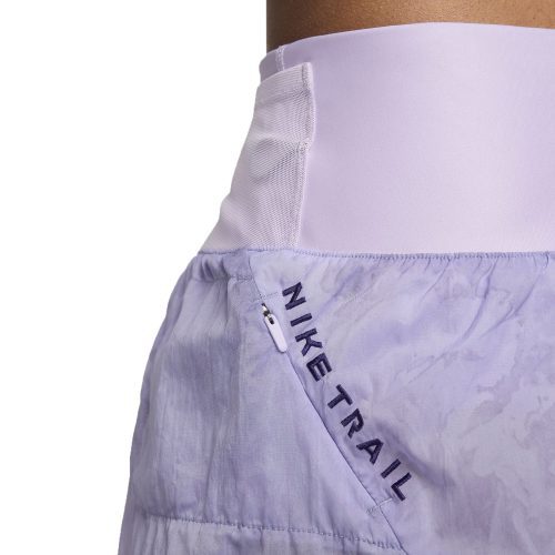 WomensNikeTrailRepelMidRiseRunningShorts 3Inch LilacBloom CourtPurple 3