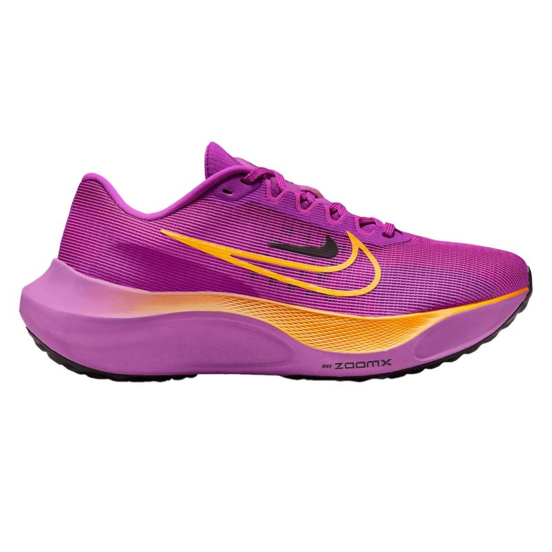 WomensNikeZoomFly5 HyperViolet LaserOrange