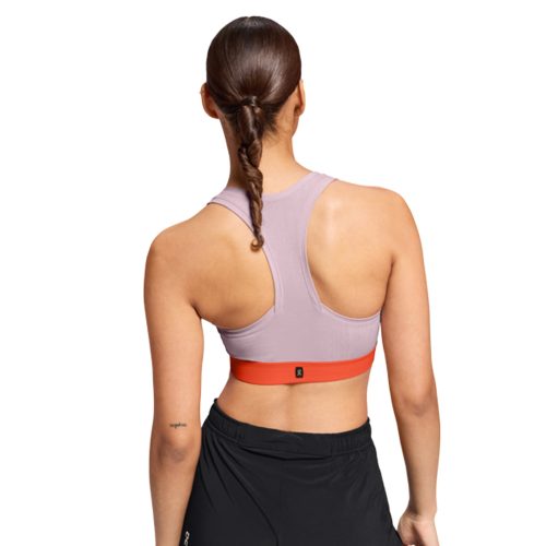 WomensONRunningPaceBra Mauve Flame 2