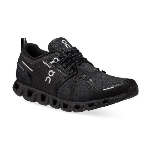 WomensOnRunningCloud5Waterproof black black 2