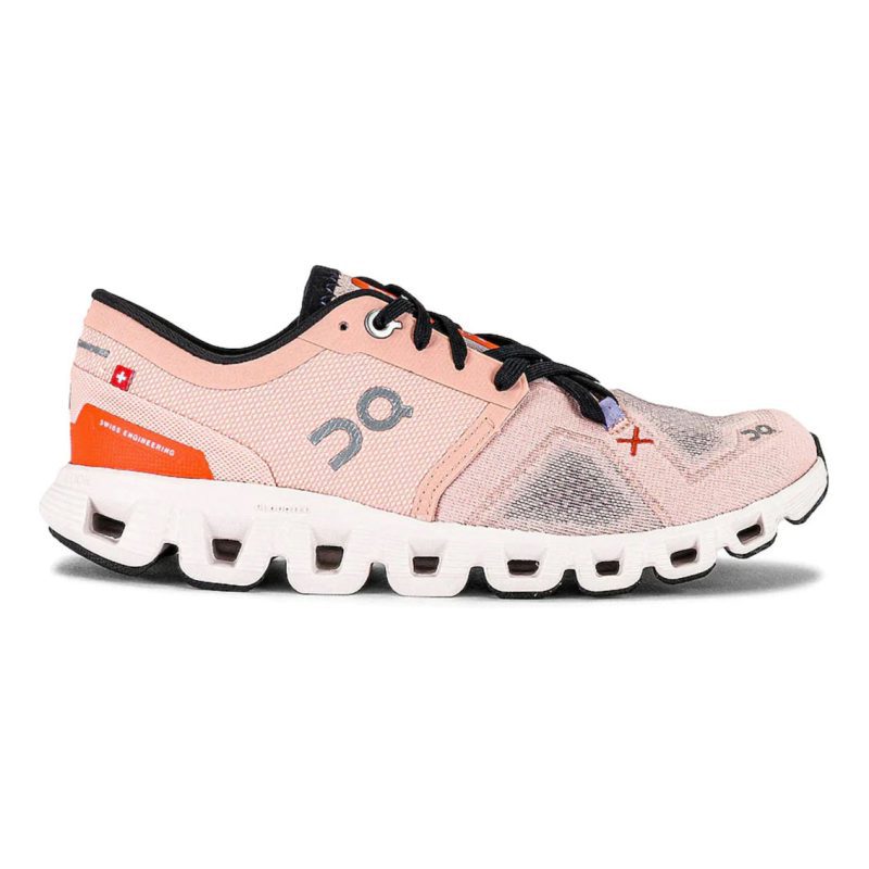 WomensOnRunningCloudX3 Rose Sand