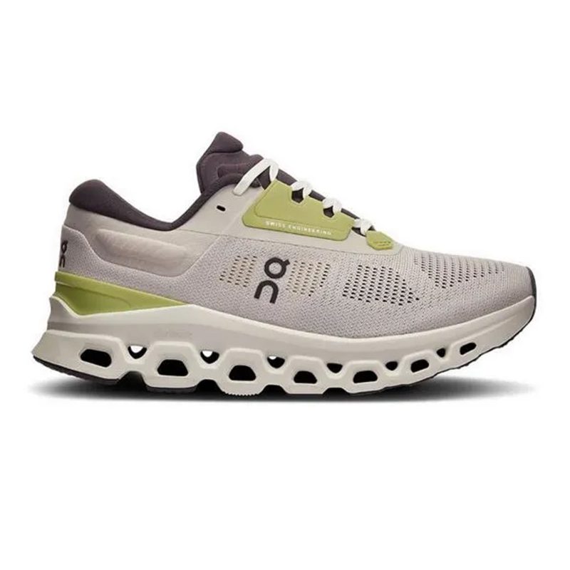 WomensOnRunningCloudstratus3 Pearl Ivory