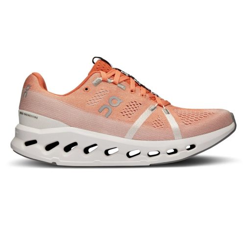 WomensOnRunningCloudsurfer7 Flame White 1