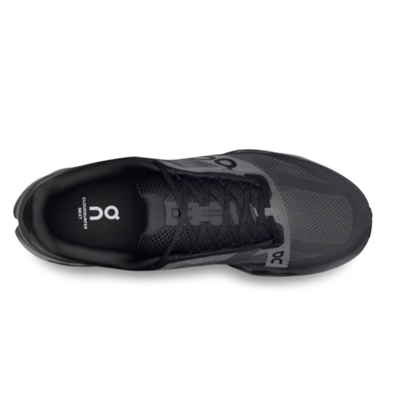 WomensOnRunningCloudsurferNext Wide Black Eclipse 2