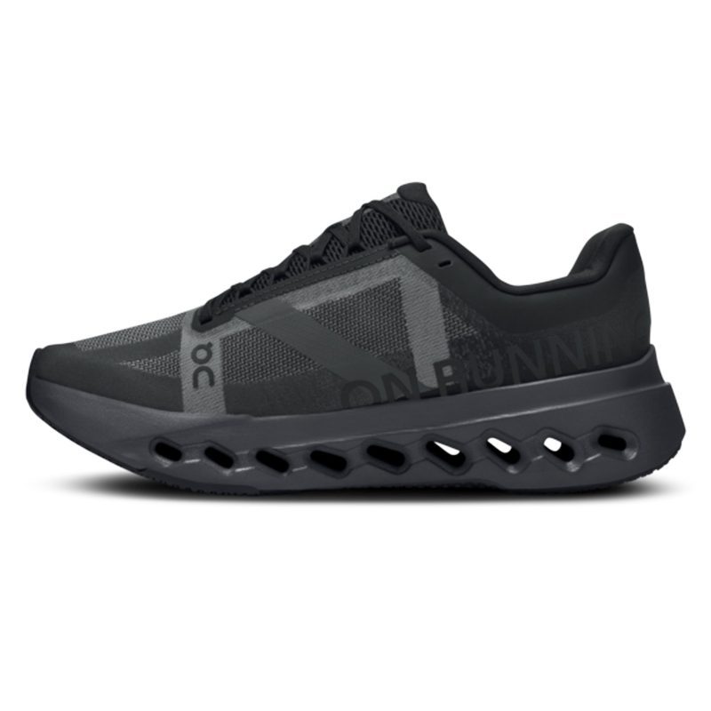 WomensOnRunningCloudsurferNext Wide Black Eclipse 4