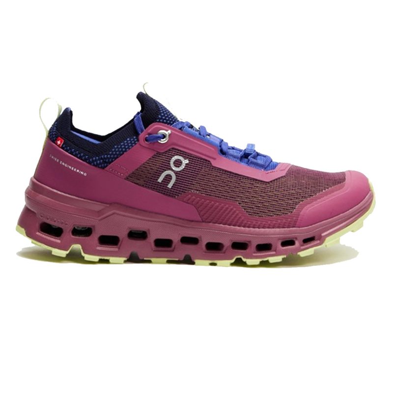 WomensOnRunningCloudultra2 Cherry