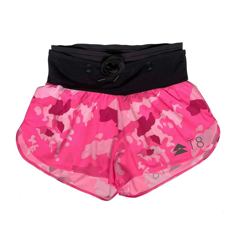 WomensT8SherpaV2Shorts CamoPink