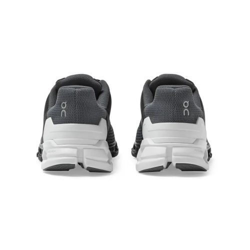 mens on running cloudflyer black white 3