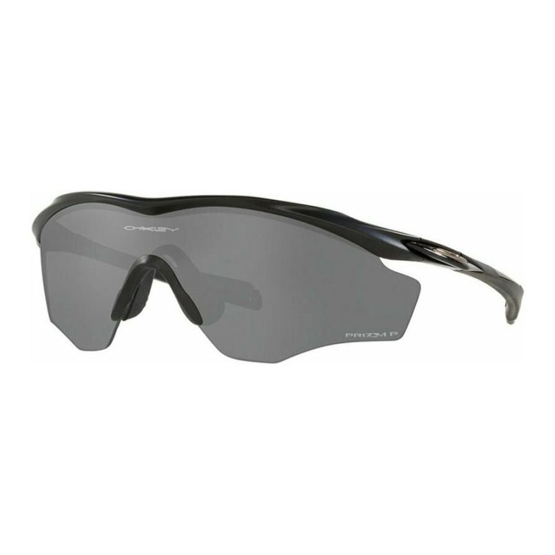 placeholder OakleyM2FrameXL MatteBlack PrizmBlackPolarised Sunglasses